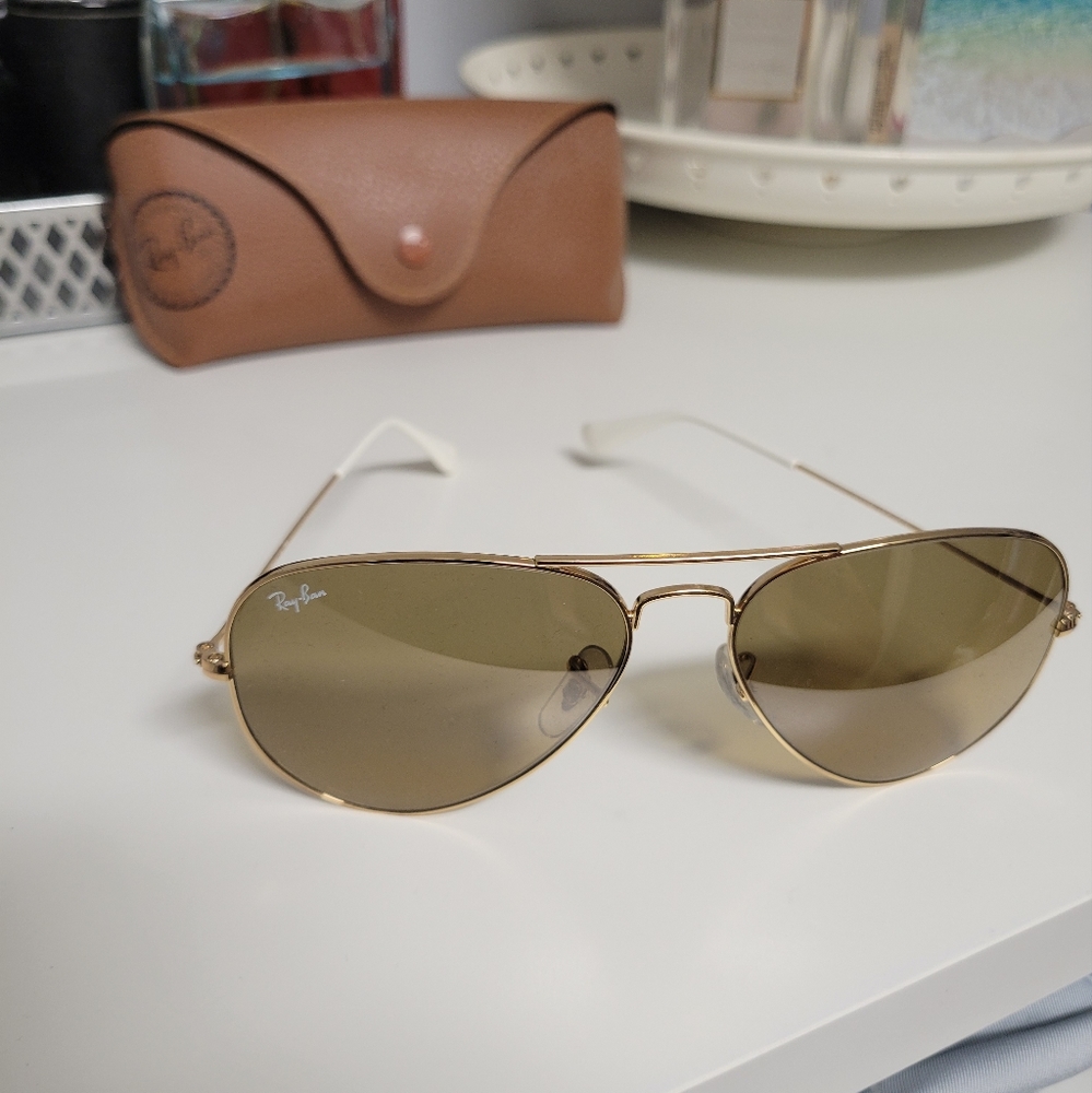 RAY-BAN RB3025 AVIATOR LARGE METAL